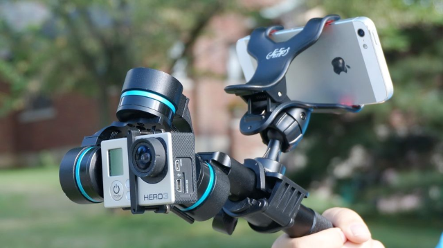 Стабилизатор для GoPro HERO со смартфоном iPhone