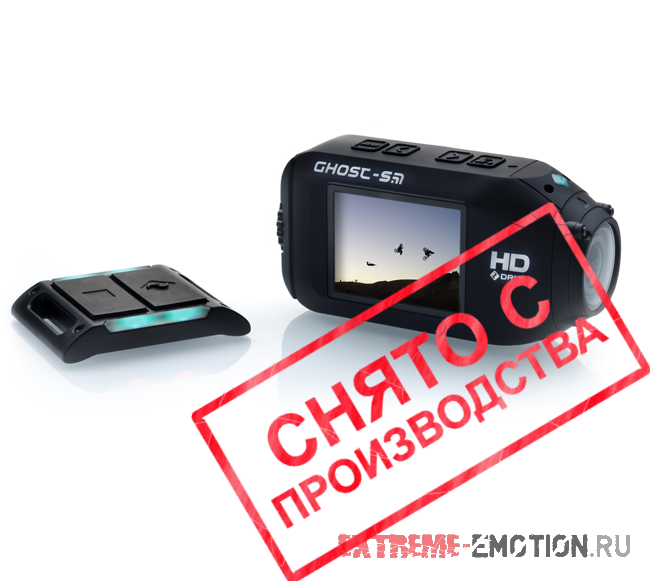 Экшн камера Drift GHOST-S со встроенным LCD дисплеем